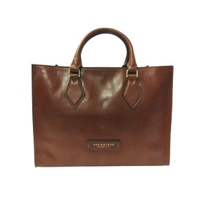  Handtasche Rindleder braun